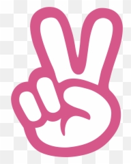 Hand Ok Ico Download - Finger Peace Sign Svg Emoji