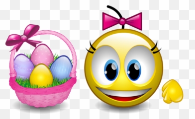 Smiley Emoticon Emoji Food For Easter - Animated Easter Smiley,Egg Emoji
