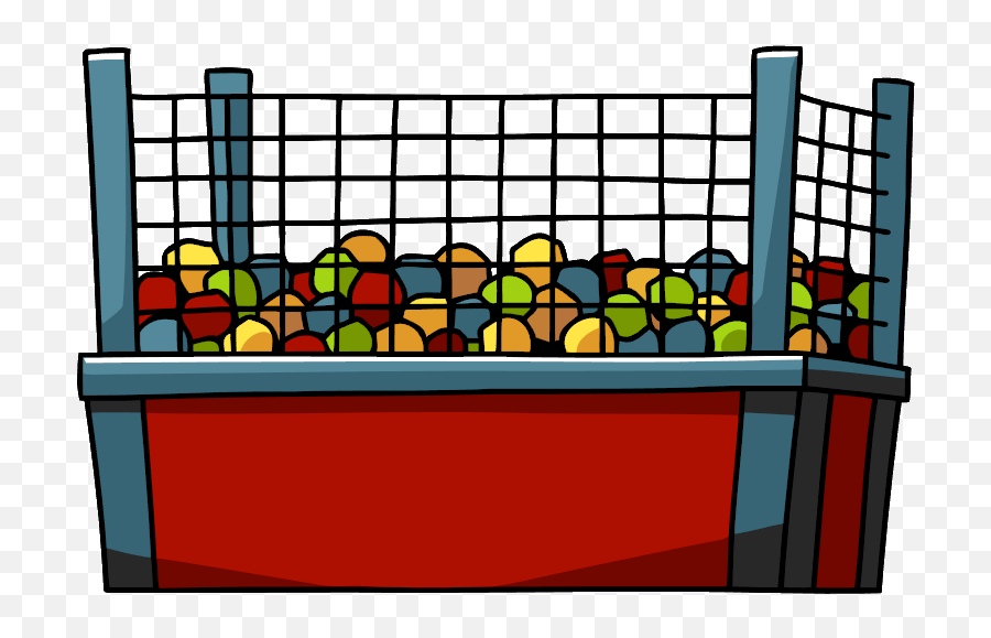 Biting Lip Clipart - Ball Pit With Net Png Download Full Ball Pit Clipart Png Emoji,Bite Lip Emoji