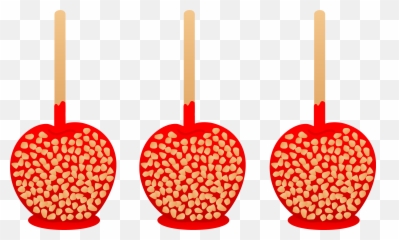 Candied Apple Clip Art - Clip Art Library Halloween Candy Clipart Emoji,Rosh Hashanah Emoji