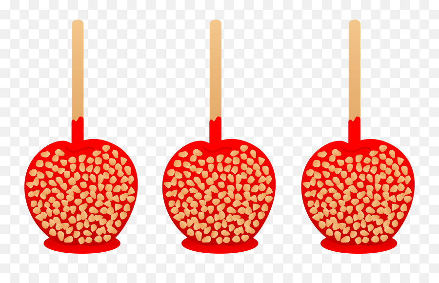 Candied Apple Clip Art - Clip Art Library Halloween Candy Clipart Emoji,Rosh Hashanah Emoji