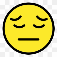 Pensive Face - Smiley Emoji