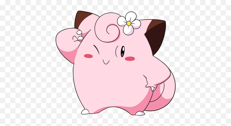 Pokémon Trainers - Clefairy Png Emoji,Whip Nae Nae Emoji