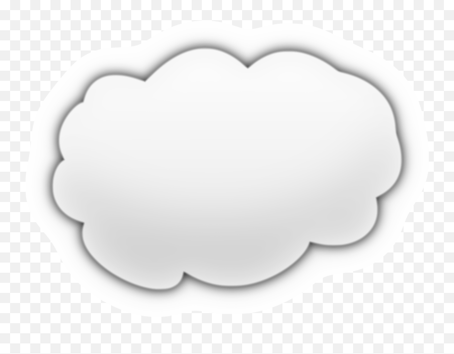 Cartoon Cloud1 - Cute Cartoon Cloud Png Emoji,Smoke Cloud Emoji