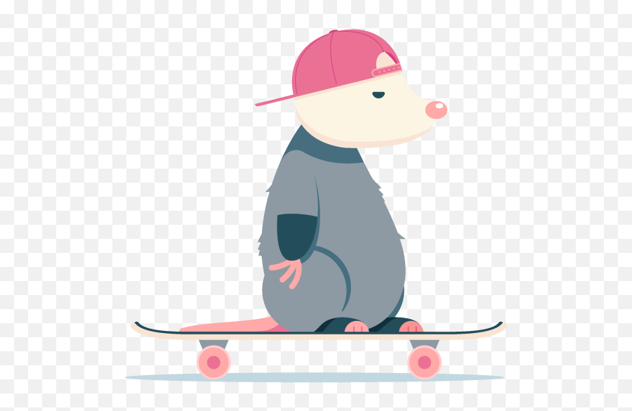 Awesome Possum Messages Sticker - Animated Possum Emoji,Goose Emoji