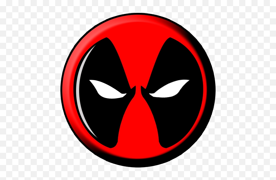 Png Emoticon Logo Symbol Superhero - Deadpool Logo Emoji,Superhero Emoticon
