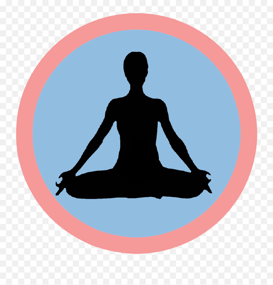 Black Icon Sport Asian Silhouette - Make A Poster On Yoga Emoji,Lotus Position Emoji