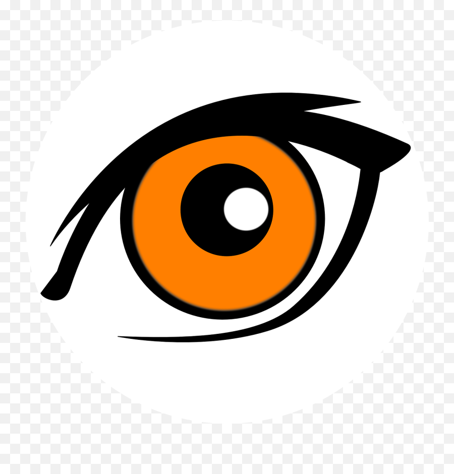 Eyes Iris Eyelid Seeing Observing - Brown Eye Clipart Emoji,Watching Eyes Emoji