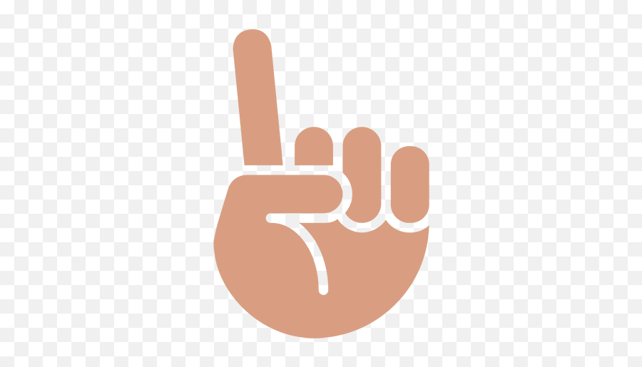 White Up Pointing Index Emoji For Facebook Email Sms - White Up Pointing Finger Emoji,Pointing Finger Emojis