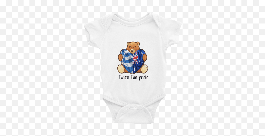 Argentinian Australian Baby Romper Dual Nation - Australian And Pakistani Baby Emoji,Argentina Flag Emoji