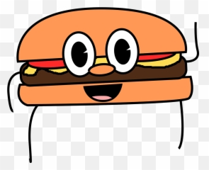 Burger Cartoon Food Movies Free Vector Graphics - Gambar Animasi Emoji