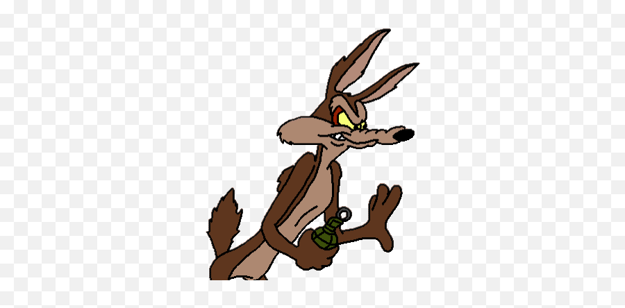 Coyote Man Stickers For Android Ios - Transparent Wile E Coyote Gif Emoji,Coyote Emoji