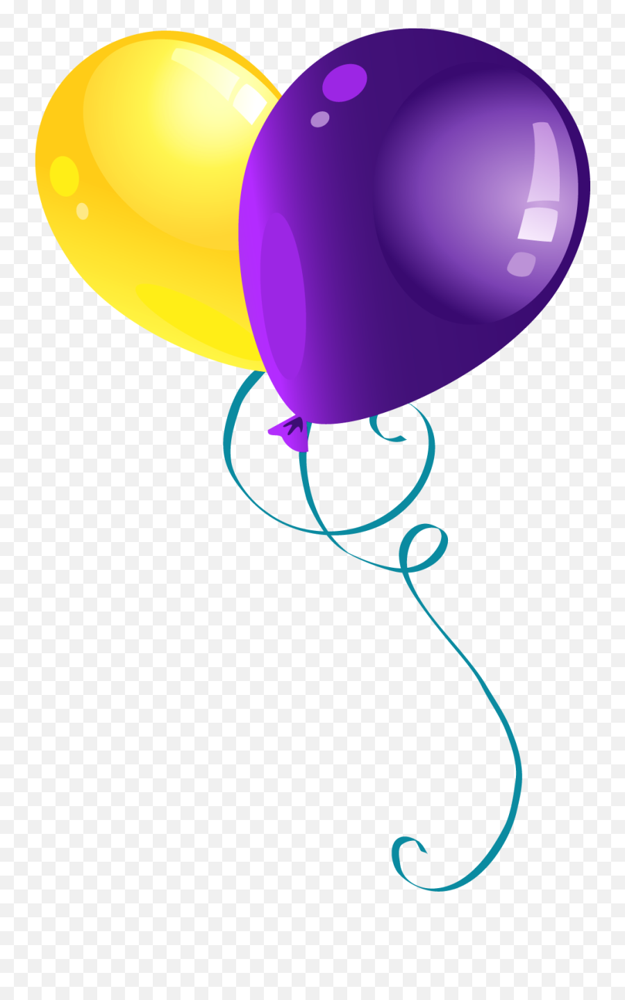 Faces Clipart Balloon Faces Balloon Transparent Free For - Purple And Yellow Balloons Png Emoji,Emojis Balloons