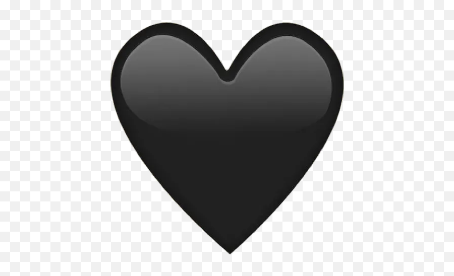 Emoji Whatsapp Stickers - Broken Black Heart Iphone Emojis,Black Cloud Emoji