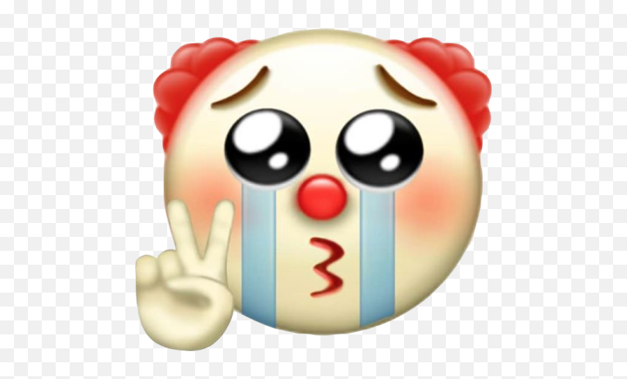Sticker Maker - Emojis Crying Clown Emoji Meme,Apple Emoji Stickers