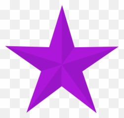 Clipart Stars Purple Transparent Free - Emoji