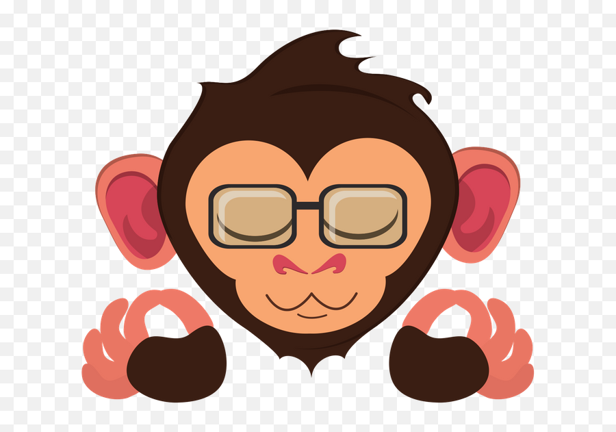 Cartoon Monkey - Monstruos Si Existen Se Llaman Emociones Negativas Emoji,Guess The Emoji 127