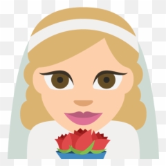 Emoji Emoticon Vector Icon - Princess Emoji,Bride Emoji Png
