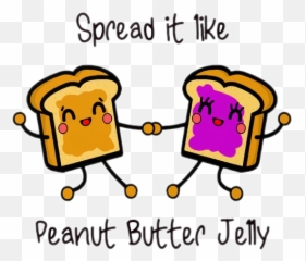 Peanut Butter Sticker Challenge - Spread It Like Jelly Emoji