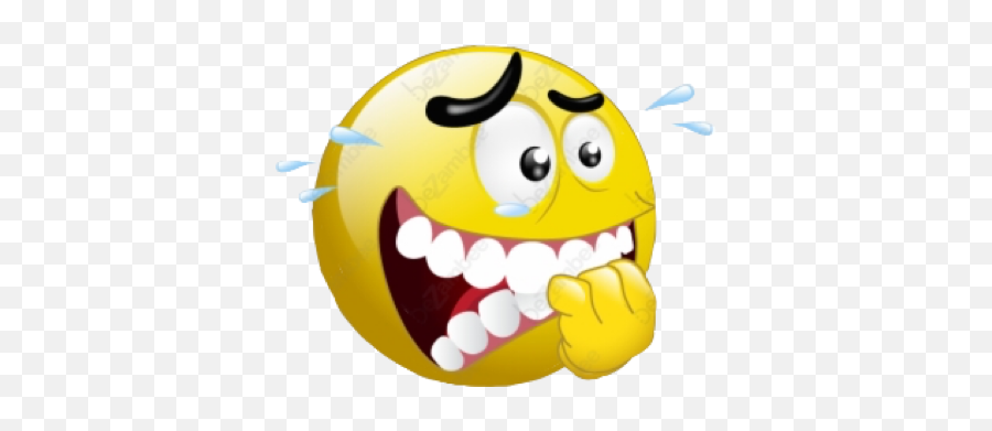 Smiley Yellow Afraid Freetoedit Sticker - Anxious Clipart Emoji,Afraid Emoticon