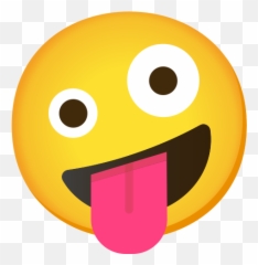 Zany Face Emoji - Cara Loca