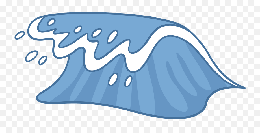 Sea Wave Clipart Free Download Transparent Png Creazilla - Horizontal Emoji,Wave Emoji Png