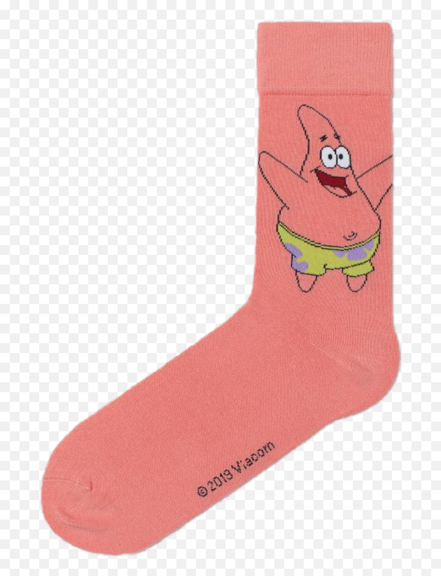 Spongebob Patrick Socks Sock Sticker - For Teen Emoji,Emoji Socks