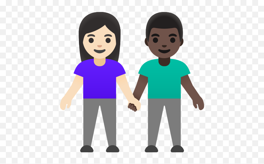 U200du200d Woman And Man Holding Hands Light Skin Tone - Girls Holding Hands Emoji,Black Person Emoji