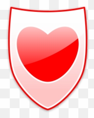 Vector Illustration Of Red Heart - Emoji