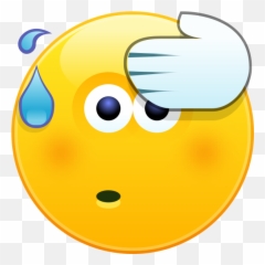 Cereal Clipart Emoji - Whew Emoticon