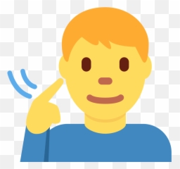 Twemoji12 1f9cf - Deaf Person Emoji