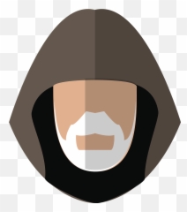 Starwars Man Beard Old Hat - Emoji