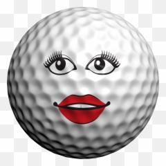 Golfmoji Girls - Funny Golfball Marking Emoji,Golf Emoji