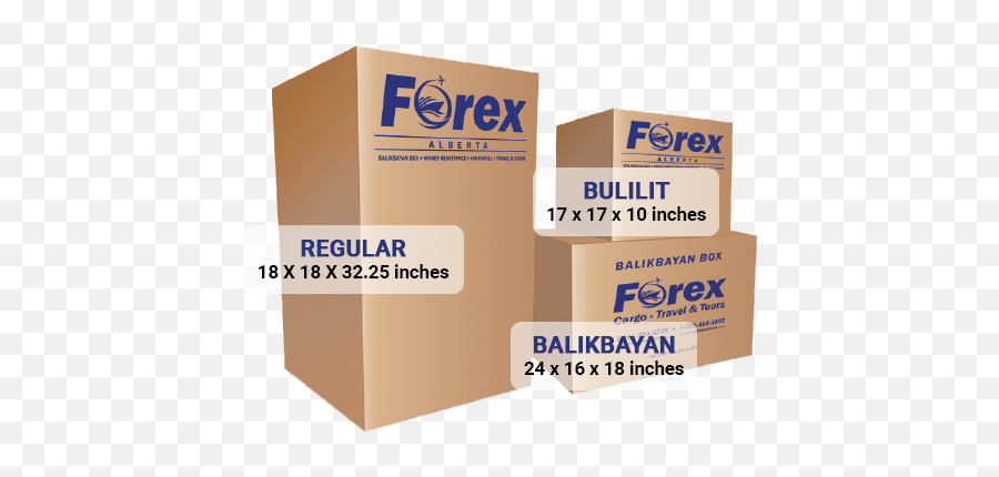 Forex - Forex Balikbayan Box Sizes And Price Emoji,Cardboard Box Emoji