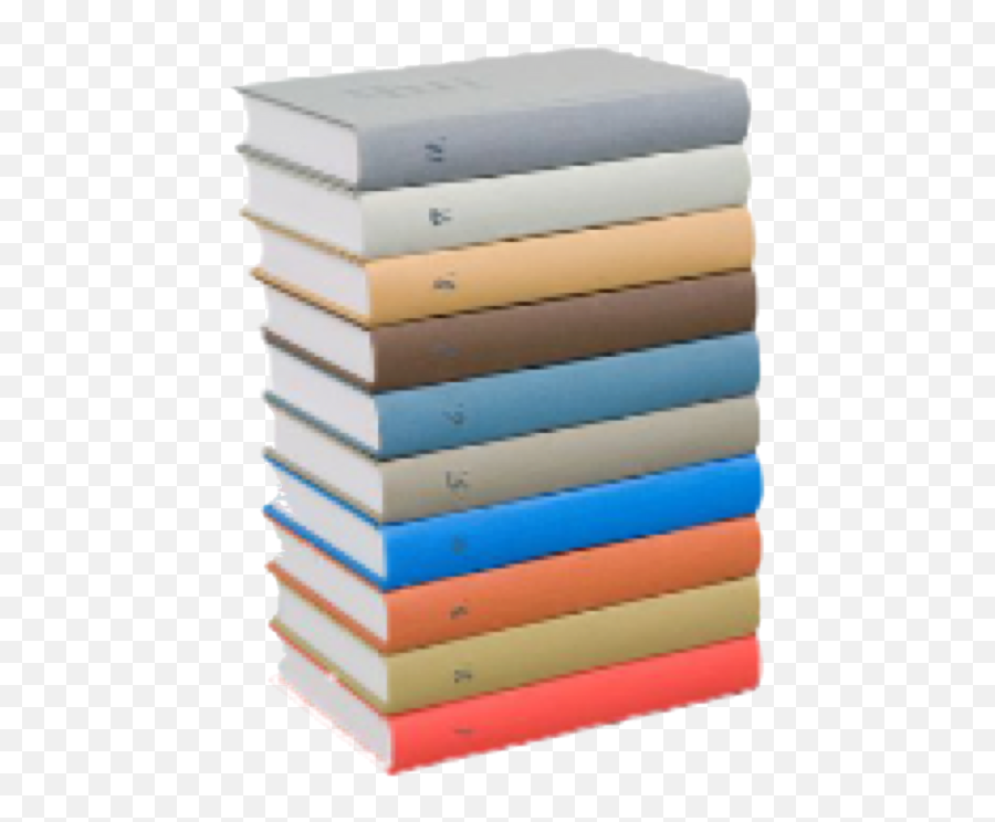 Book Books Stack Midcentury Freetoedit - Book Emoji,Stack Of Books Emoji
