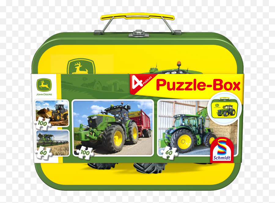 Schmidt On The Farm Jigsaw Puzzles - Puzzle Traktor John Deere Box Emoji,Emoji Jigsaw Puzzle