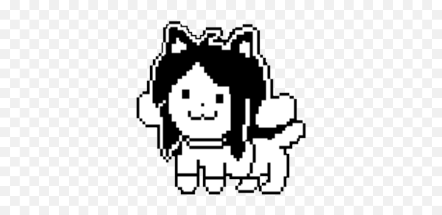 Moving Transparent Png Clipart Free - Undertale Temmie 8 Bit Emoji,Temmie Emoji