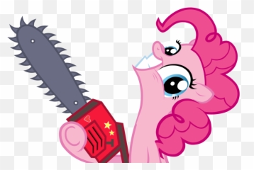 Young Naturally Toothless Or - Pinkie Pie Chainsaw Emoji,Gator Emoji