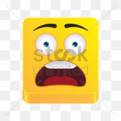 Free Shocked Smiley Vector Image - Illustration Emoji
