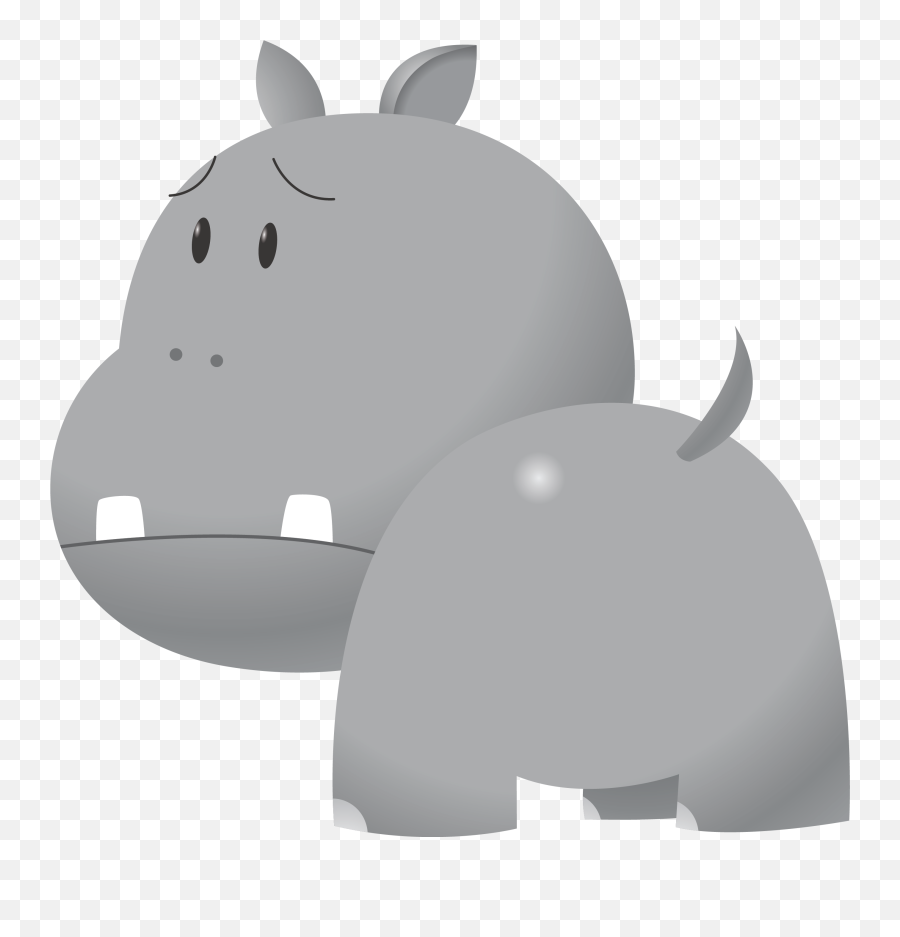 Public Domain Hippopotamus Clip Art - Hippopotamus Emoji,Hippo Emoticon