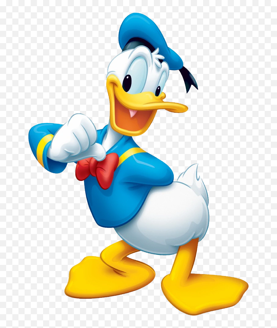 Donald Duck - Cartoon Characters Donald Duck Emoji,Vulcan Salute Emoji