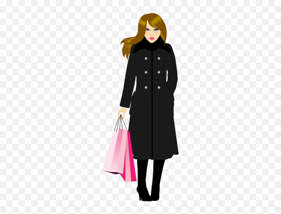 Shopping Bags Free Stock Photo - Illustration Blonde Girl Shopping Emoji,Emoji Bags For Sale