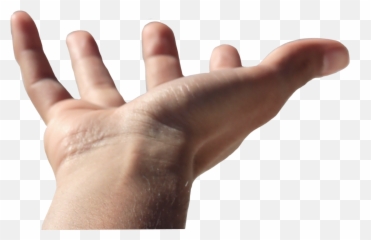 schand open openhand - Transparent Open Hand Png Emoji
