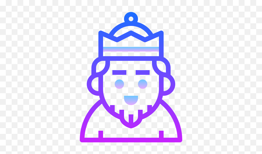 Melchior King Magician Icon - Icon Emoji,Magician Emoji