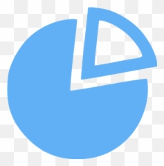Tropical blue pie icon - Free tropical chart icons Pie Chart Icon Blue Emoji