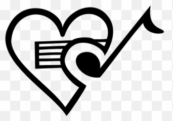 Heart With Music Note Sticker - Heart Emoji,Musical Note Emoji