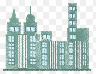 Drawing Skyscraper Transparent Png - Emoji