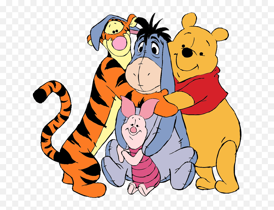 Transparent Winnie The Pooh And Friends Clipart - Winnie The Pooh And Friends Emoji,Eeyore Emoticons