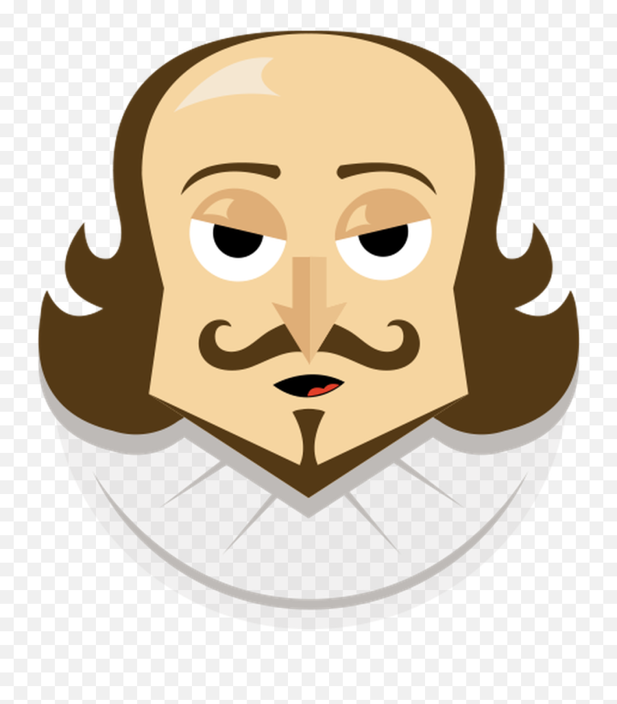 Actor Clipart Shakespeare - William Shakespeare Emoji,Drama Emoji