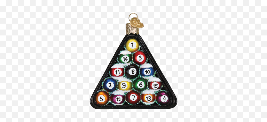 Video Game Ornaments Bowling Darts Casino Movie - Pool Ornaments Emoji,Eight Ball Emoji